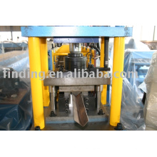 Angle steel roll forming machine